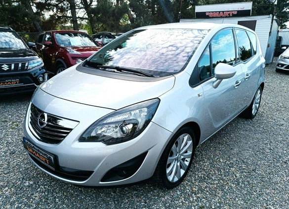 Opel Meriva cena 29900 przebieg: 117300, rok produkcji 2011 z Pasłęk małe 352